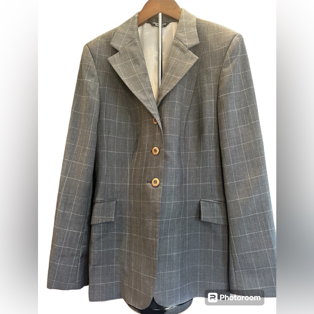 EUC Equestrian Wool English Riding Competition Show Coat - Made in Canada
